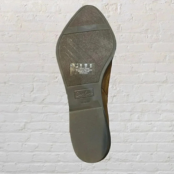 Carlos by Carlos Santana Montana Brown Booties Size 7 $79.00 Retail - Picture 7 of 8